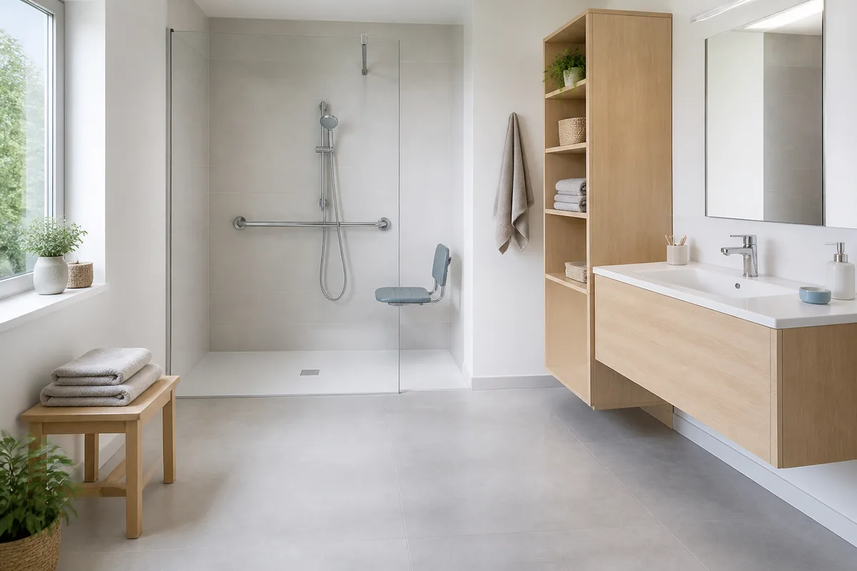 Adapter sa salle de bain à la perte d'autonomie