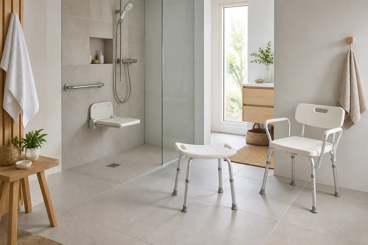 Siège de douche : les modèles et leurs usages